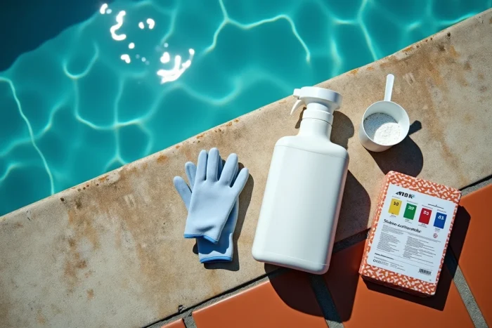 Produits et équipements pour traiter une alcalinité trop élevée dans une piscine